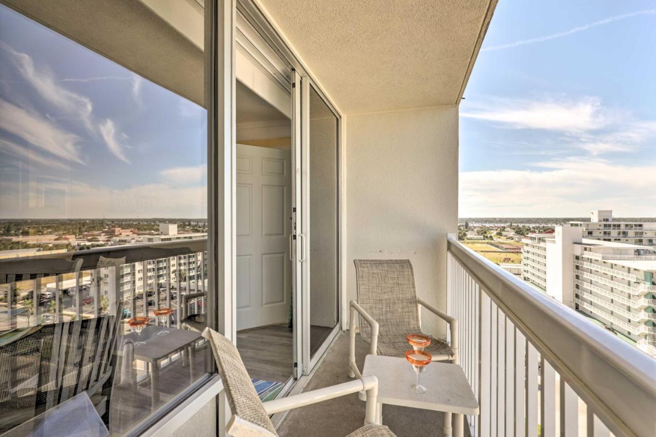 Ocean-View Daytona Beach Resort Retreat With Balcony Exterior photo