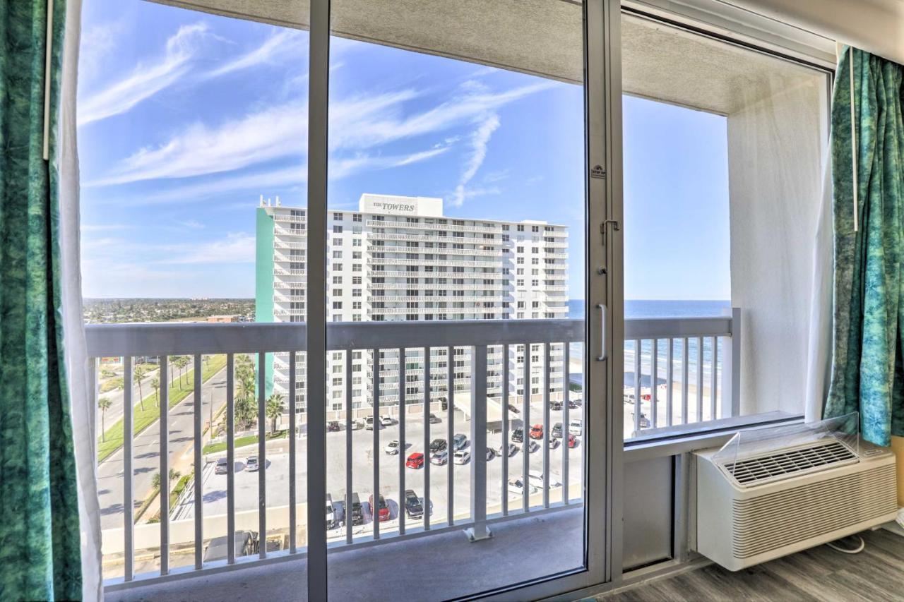 Ocean-View Daytona Beach Resort Retreat With Balcony Exterior photo