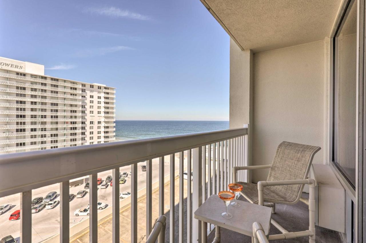 Ocean-View Daytona Beach Resort Retreat With Balcony Exterior photo